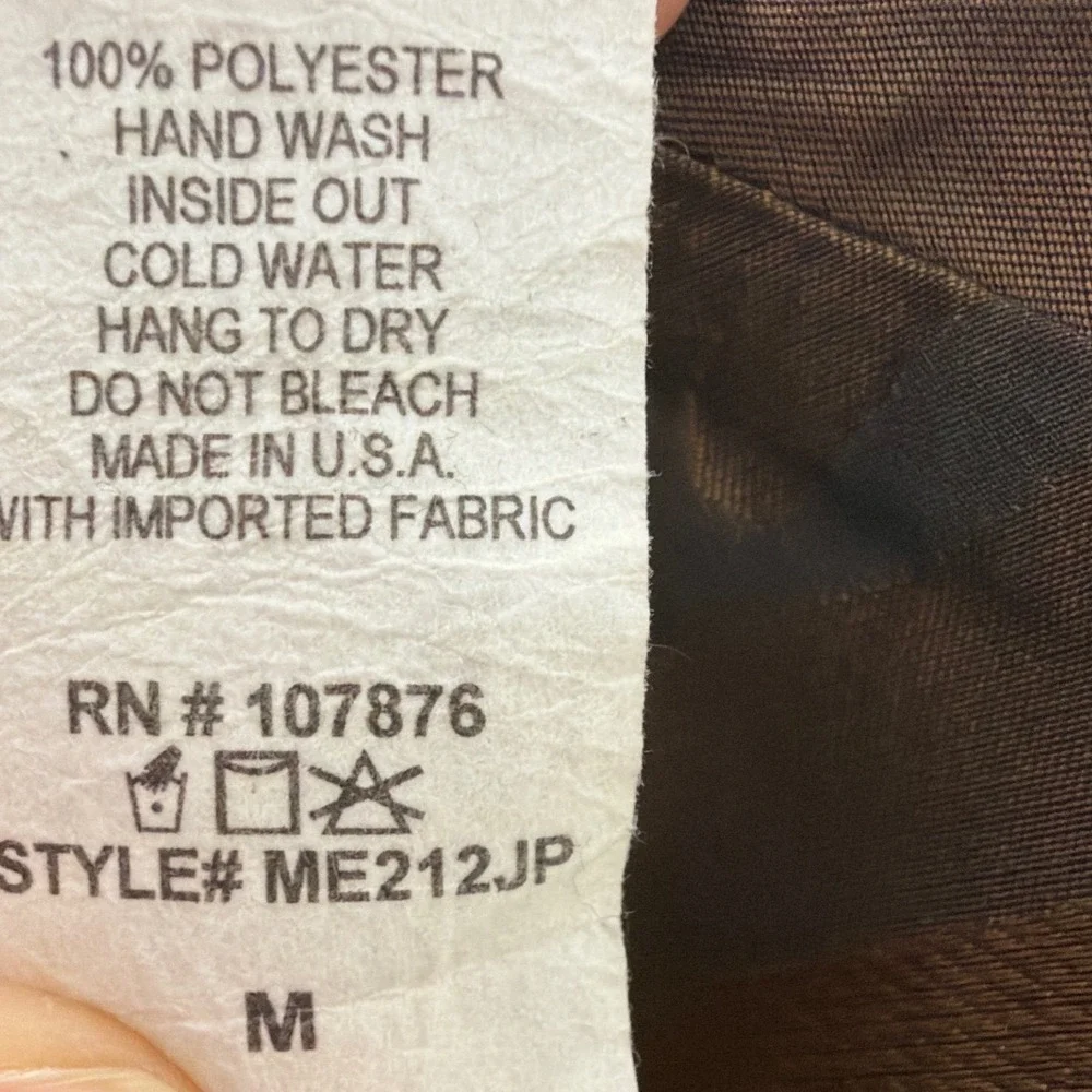 Sun Kim‎ Bronze Camo Bubble Midi Skirt Brown Jacquard Women Medium